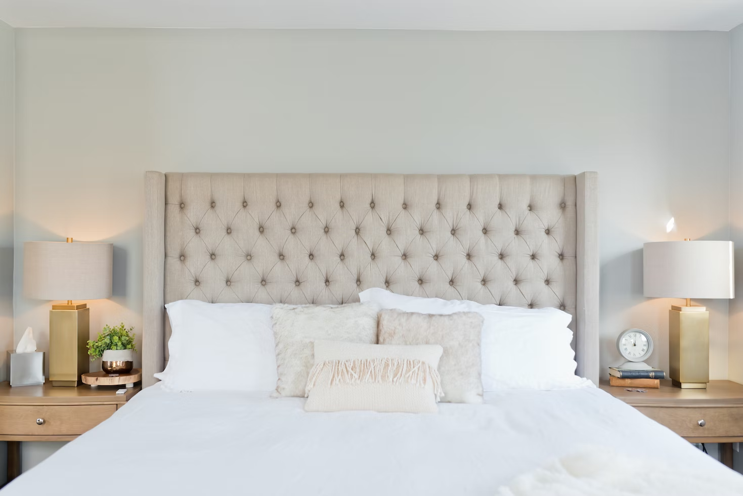 European cheap king bed